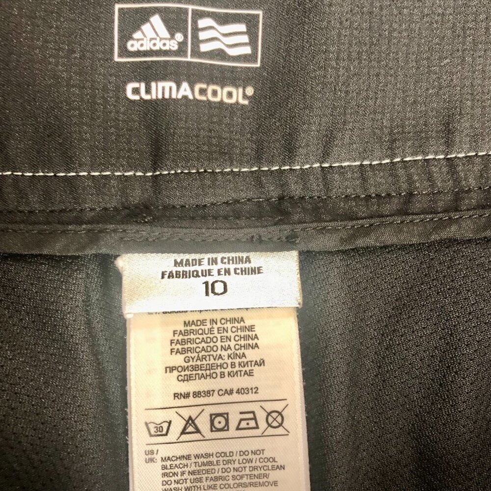 Adidas ClimaCool Golf Skort, Black, Size 10 - Picture 10 of 10